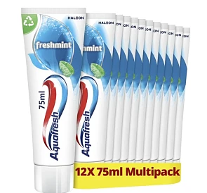 Aquafresh - Freshmint 3in1 Tandpasta 12 x 75ml