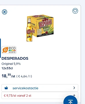 Desperados Original 5,9% 12x33cl