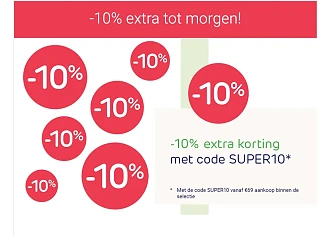 10% extra korting op selectie bij newpharma