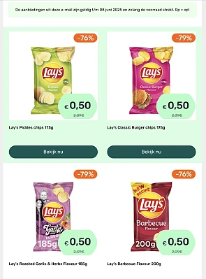 Lay’s ships