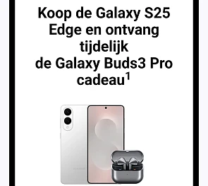 Galaxy Buds3 gratis bij aankoop Samsung Galaxy S25