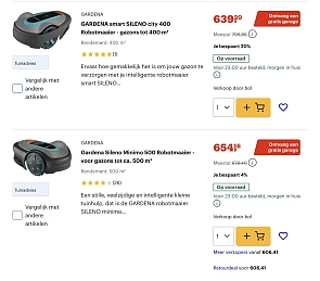 Gardena Sileno robotmaaier
