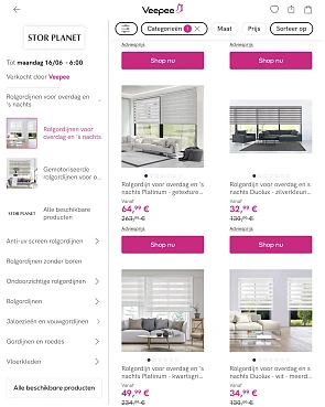 Rolgordijnen