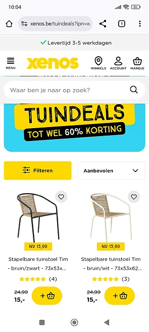 Xenos: tuin deals tot -60%