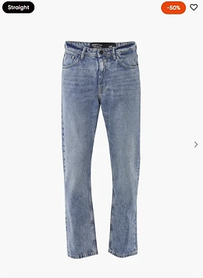 Tom tailor TT LOOSE - Light blue denim