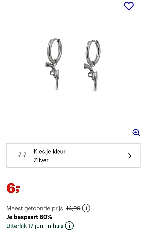 Oorring pistool -60% op bol.com