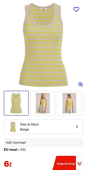 We fashion dames singlet met dessin -63% op bol.