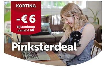 6€ korting vanaf 60€ bij Aveve 🪴🌸🐕🐈