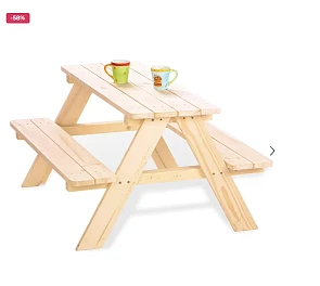 Kinderpicknicktafel Nicki voor 4