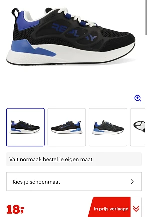 Replay sneaker maat 29