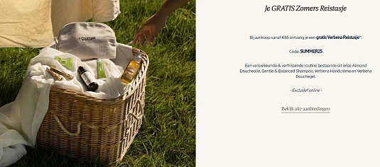 Gratis Zomers Verbena Reistasje 🌞 L'Occitane