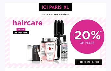 Ici Paris XL hair Care 20%