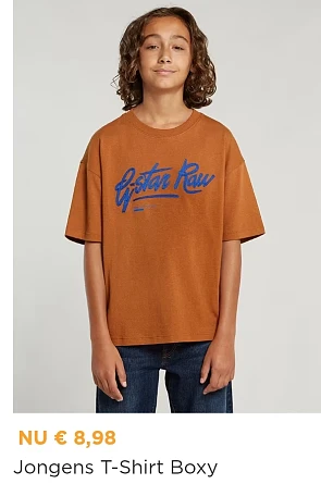 Tot 80% korting + 20% extra met de code bij G-Star outlet