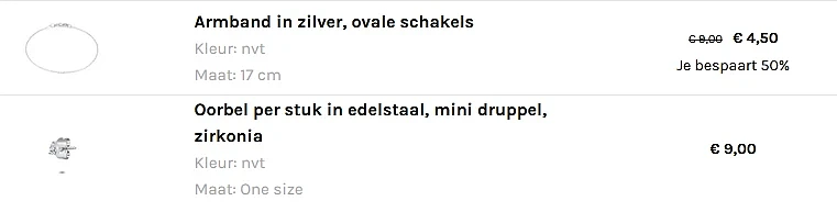 Koppelverkoop bij Twice As Nice!