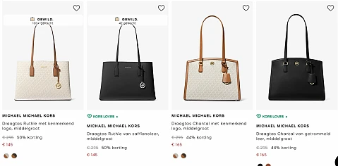 Michael Kors tot wel -50%