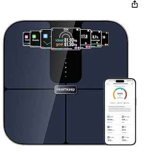 Healthkeep Personenweegschaal met Bluetooth