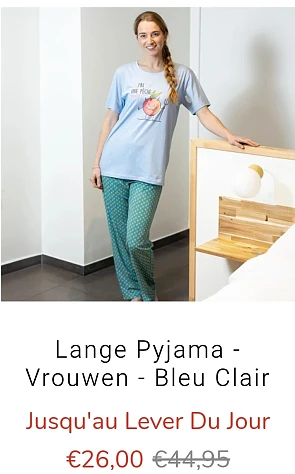 Pyjama's Jusqu'au lever du jour