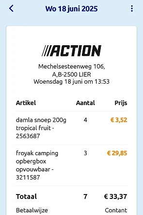 Froyak opbergbox, damla snoep