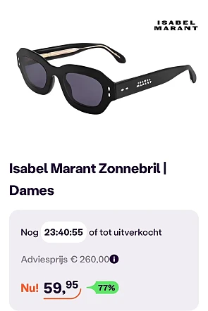 Isabel marant zonnebril -77%