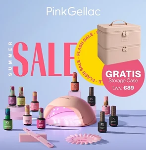 Gratis storage case bij Pink Gellac💅