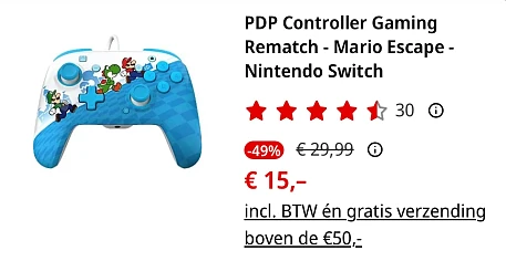 PDP Controllers Nintendo Switch