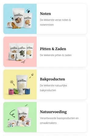 5% korting bij de Notenshop, enkel vandaag!