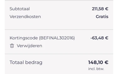 Sluiting babymarkt webshop