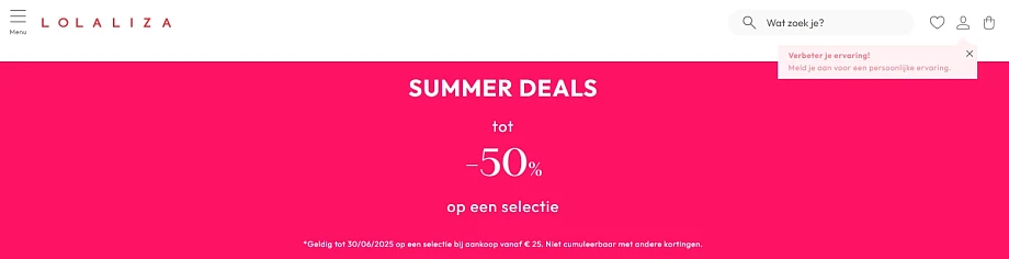 Lolaliza: tot -50% korting