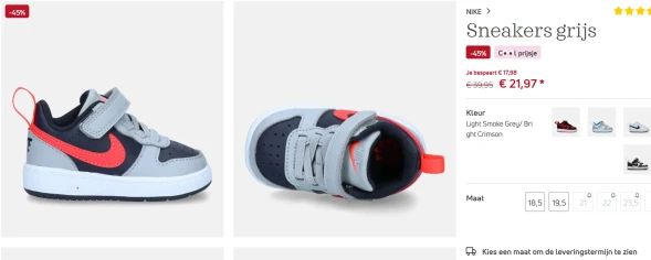 Babyschoentjes tot -50% bij Torfs ✨ Nike, Vans, Adidas, ...