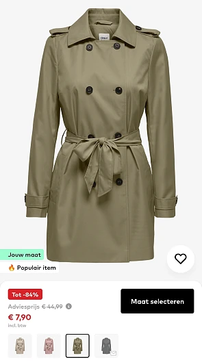 Only tussenseizoenjas aan slechts 7,90€!😱🤩