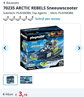 Playmobil set koopjes