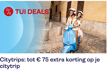 Kortingscodes citytrips TUI