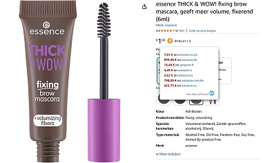 mascara bij amazon