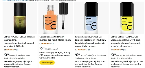 vegan nagelak bij amazon