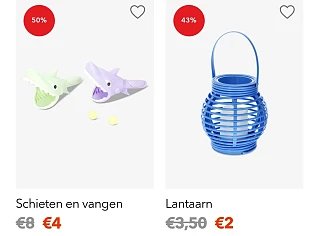 Tot 50% korting bij flying Tiger online