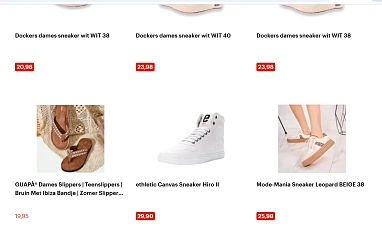 verzamelpost dames sneakers vanaf 20 euro en korting tot 75 procent