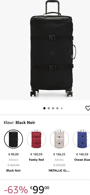 Kipling koffer L -63%