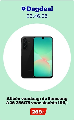 Samsung Galaxy A26 5G - 256GB - Black