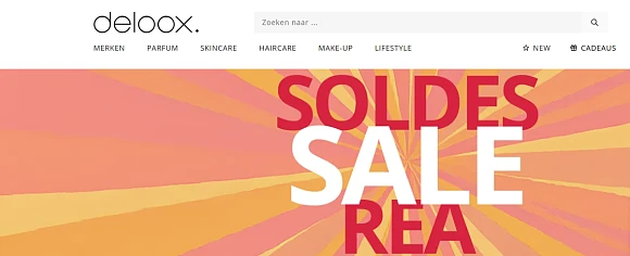 Solden bij Deloox: tot -70% korting