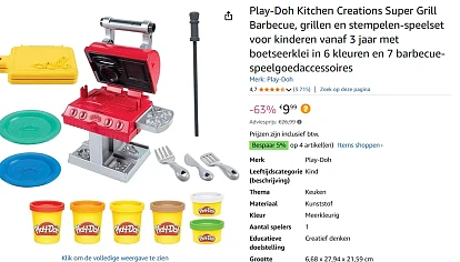 Play-Doh bij Amazon NL