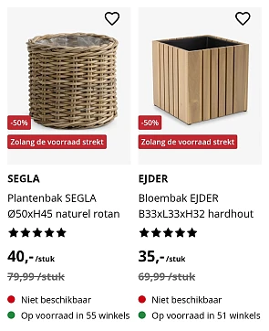 Jysk solden tot 60% of soms meer