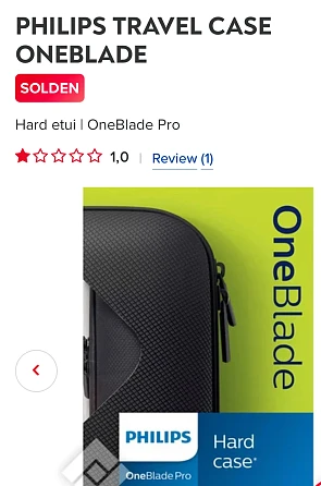 Philips travel case oneblade