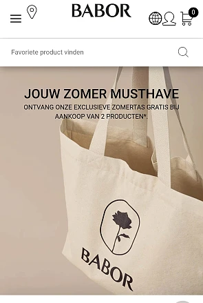 Babor gratis zomertas
