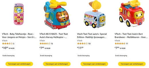vtech koopje bij amazon