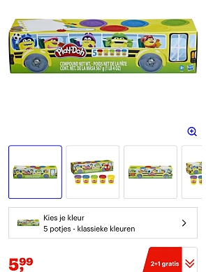 Play-Doh Pack 2+1