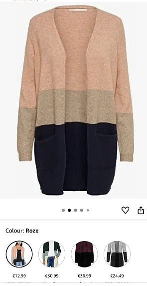 Only cardigan -65%