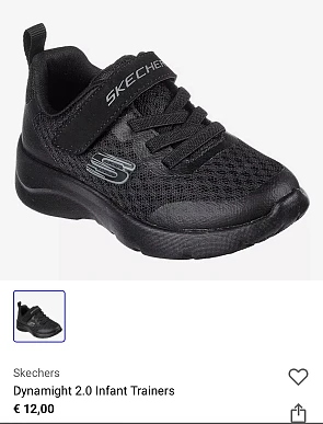 Skechers sneakers maat 21 & 22