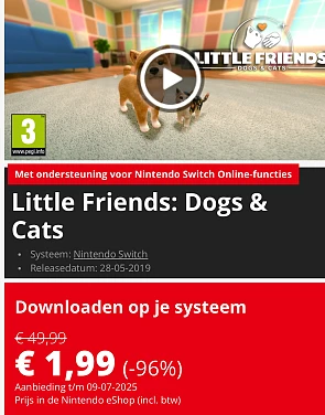 Little Friends: Dogs & Cats -96%