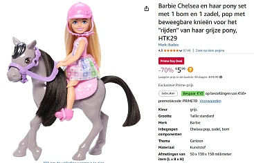 barbie en pony