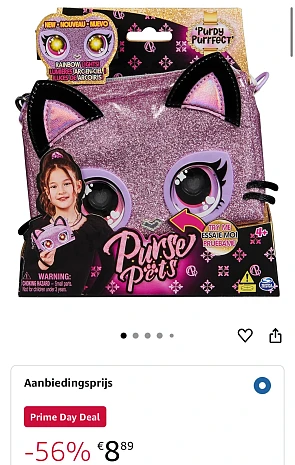 Purse pets Kitty -56%